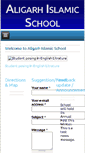 Mobile Screenshot of aligarhislamicschool.com